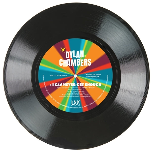 |  7" Single | Dylan Chambers - I Can Never Get Enough (Single) | Records on Vinyl