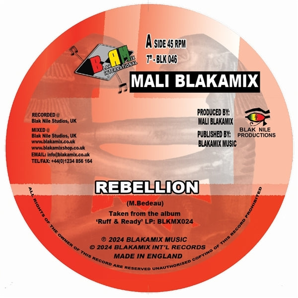 |  7" Single | Mali Blakamix - Rebellion / Rebellion Ii (Single) | Records on Vinyl