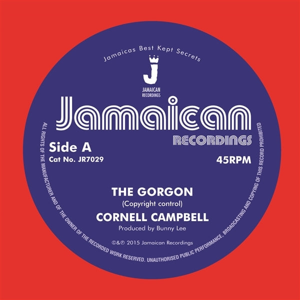 |  7" Single | Cornell Campbell - Gorgon/Version (Single) | Records on Vinyl