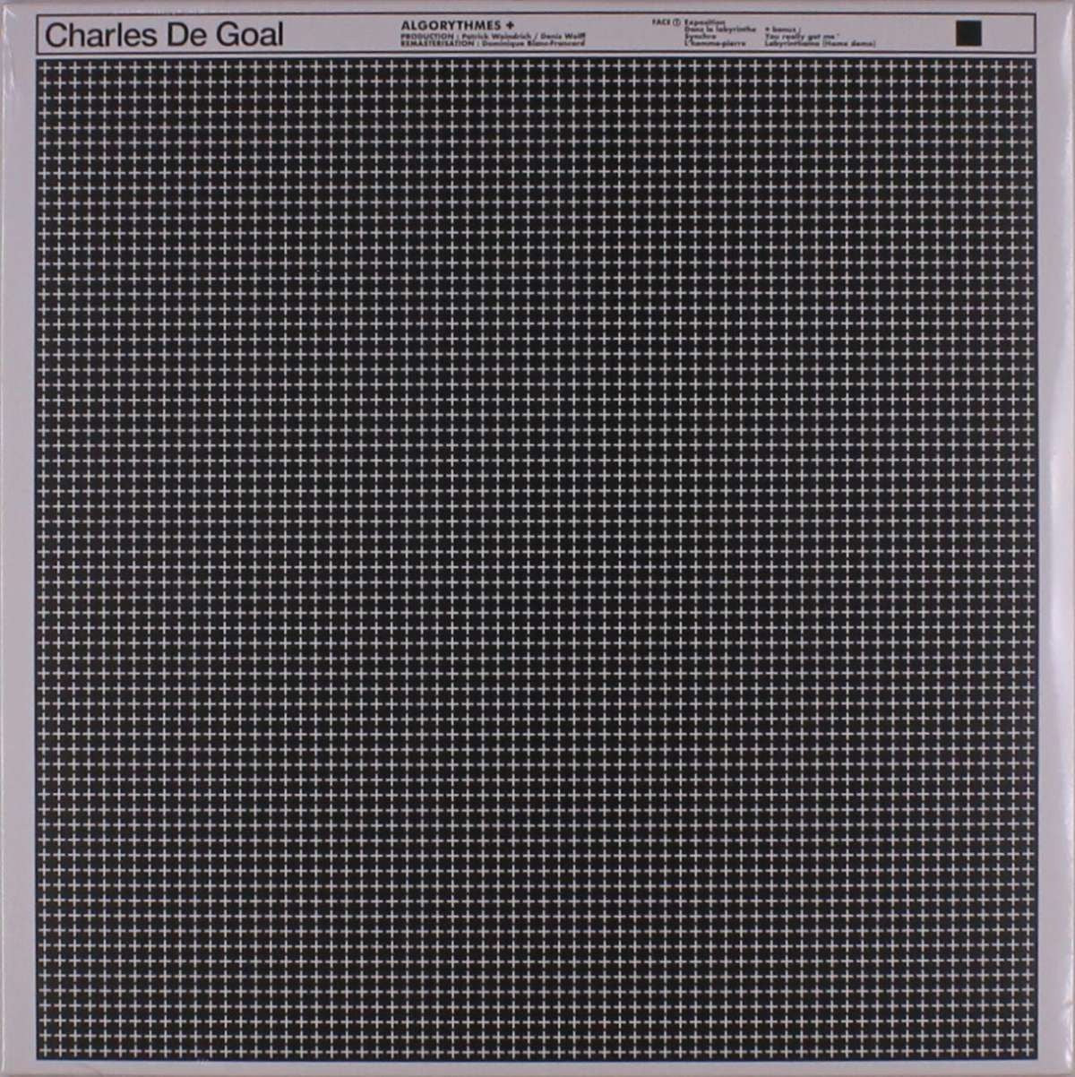 |  Vinyl LP | Charles De Goal - Algorythmes (LP) | Records on Vinyl