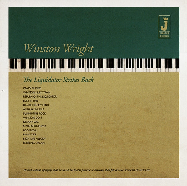 |  Vinyl LP | Winston Wright - Liquidator Strikes Back (LP) | Records on Vinyl