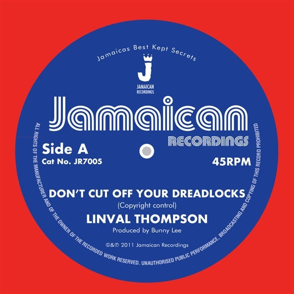 |   | Linval Thompson - Dont Cut of Your Dreadlocks (Single) | Records on Vinyl