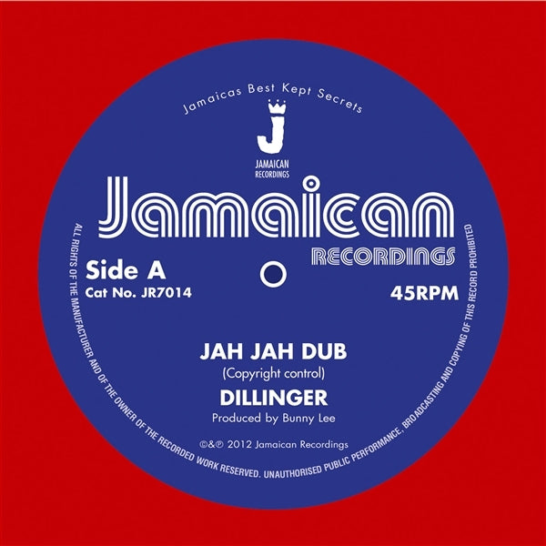 |  7" Single | Dillinger - Jah Jah Dub/A Social Version (Single) | Records on Vinyl