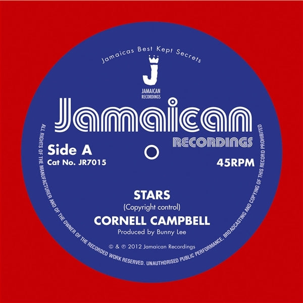 |  7" Single | Cornell Campbell - Stars/Version (Single) | Records on Vinyl