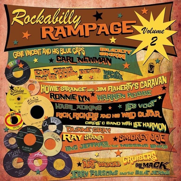 |  Vinyl LP | Various - Rockabilly Rampage 2 (2 LPs) | Records on Vinyl