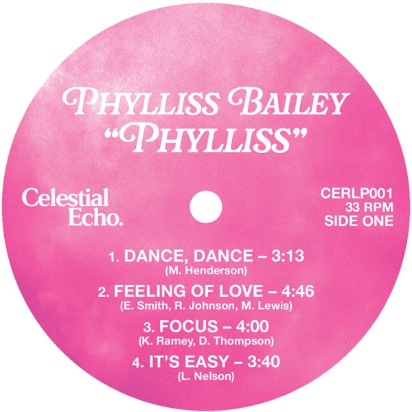 |  Vinyl LP | Phylliss Bailey - Phylliss (LP) | Records on Vinyl