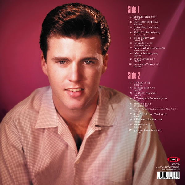 |  Vinyl LP | Ricky Nelson - Greatest Hits (LP) | Records on Vinyl