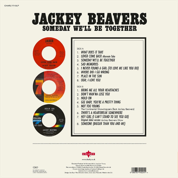 |  Vinyl LP | Jackey Beavers - Someday We'll Be Together (LP) | Records on Vinyl
