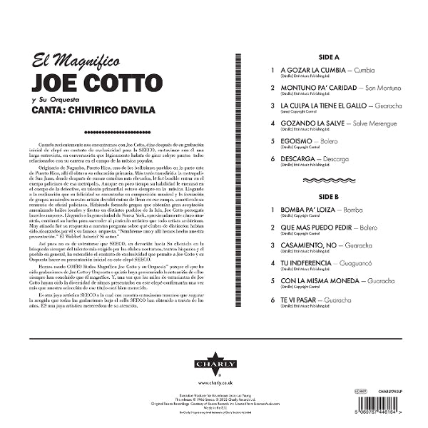 Joe Cotto - El Magnifico (LP)
