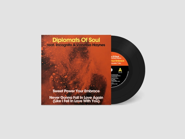 |   | Diplomats of Soul - Sweet Power Your Embrace / Never Gonna Fall In Love Again (Like I Fell In Love With You) (Single) | Records on Vinyl