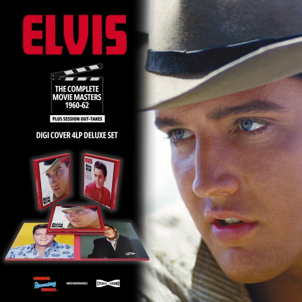 |   | Elvis Presley - The Complete Movie Masters 1960-62 - Plus Session Out-Takes (4 LPs) | Records on Vinyl