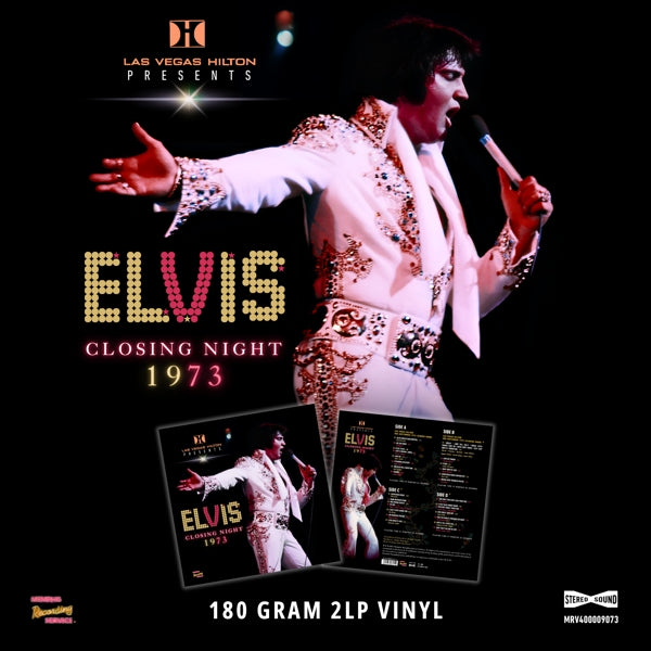 |  Vinyl LP | Elvis Presley - Las Vegas Closing Night 1973 (2 LPs) | Records on Vinyl
