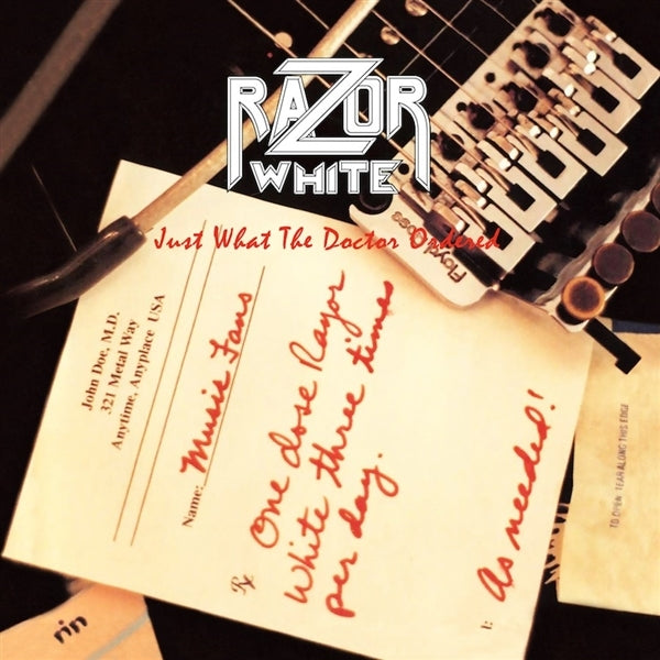 |  Vinyl LP | Razor White - Just What the Doctor Ordered (LP) | Records on Vinyl