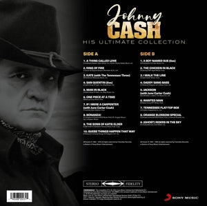 |  Vinyl LP | Johnny Cash - His Ultimate Collection (LP) | Records on Vinyl