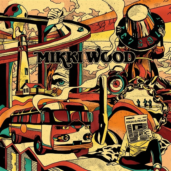|  Vinyl LP | Mikki Wood - High On the Moon (LP) | Records on Vinyl