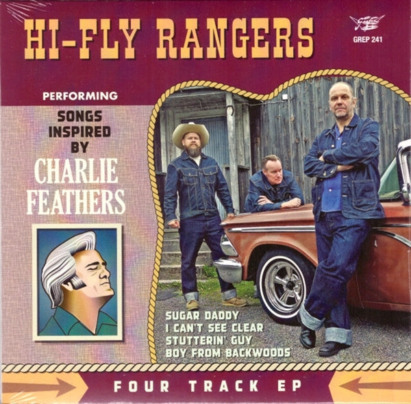 |  7" Single | Hi-Fly Rangers - Performing Songs Inspired By Charlie Feathers (Single) | Records on Vinyl