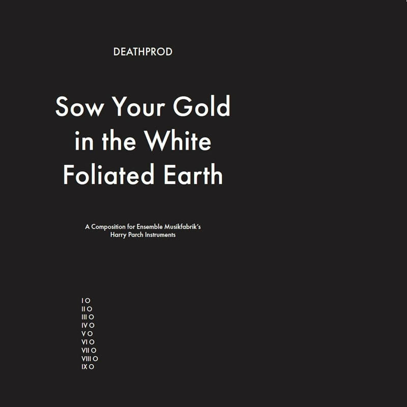 |  Vinyl LP | Deathprod - Sow Your Gold In the White Foliated Earth (LP) | Records on Vinyl