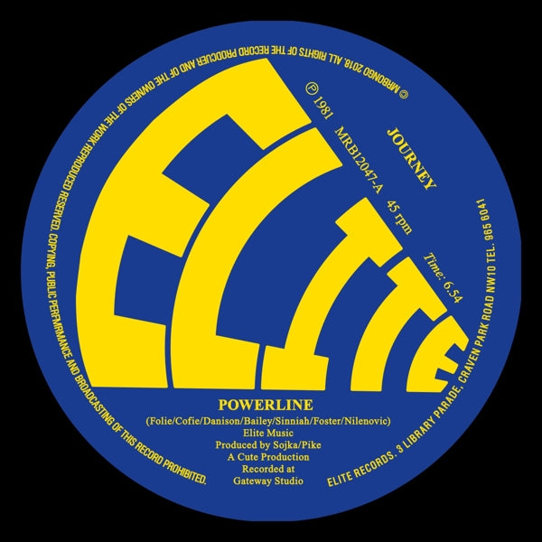 |   | Powerline - Journey / Double Journey (Single) | Records on Vinyl