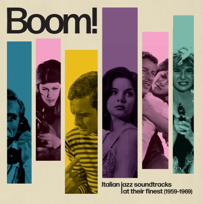 |  Vinyl LP | V/A - Boom! Italian Jazz Soundtracks At Their Finest (1959-1969) (2 LPs) | Records on Vinyl