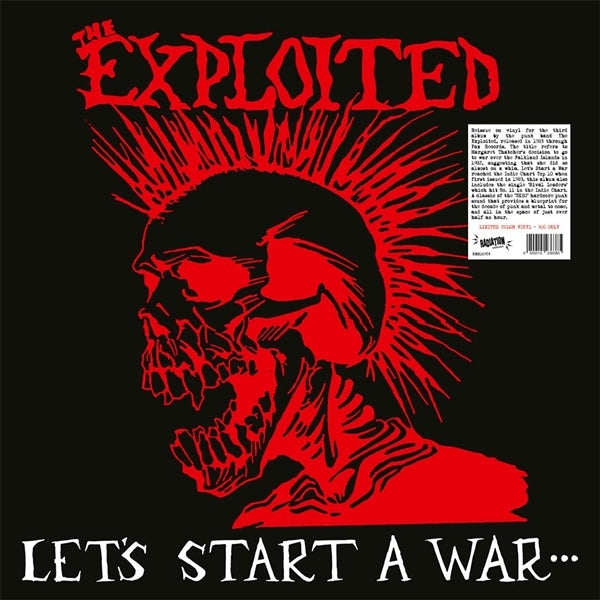 |  Vinyl LP | Exploited - Let's Start a War... Said Maggie One Day (LP) | Records on Vinyl