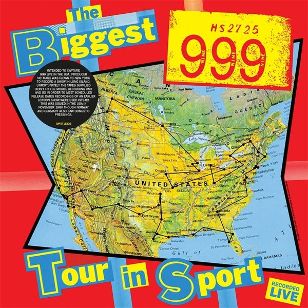 |  Vinyl LP | 999 - Biggest Tour In Sport (LP) | Records on Vinyl