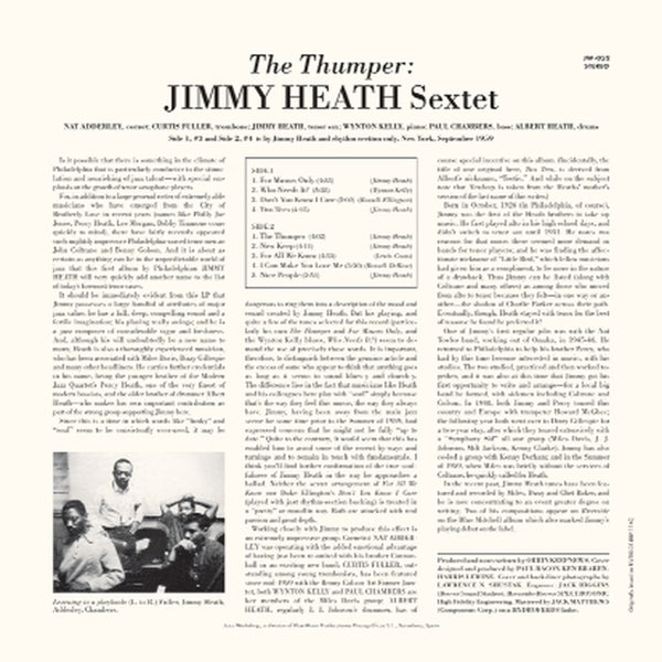 Jimmy -Sextet- Heath - Thumper (LP)