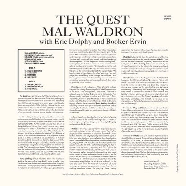Mal Waldron - Quest (LP)