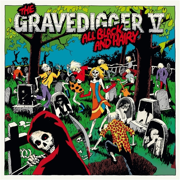 |  Vinyl LP | Gravedigger V - All Black and Hairy (LP) | Records on Vinyl