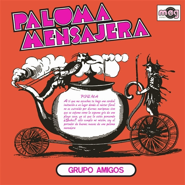 |  Vinyl LP | Grupo Amigos - Paloma Mensajera (LP) | Records on Vinyl