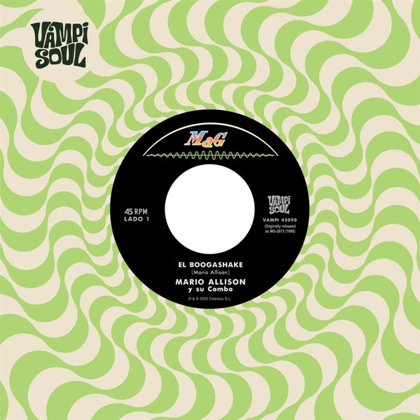 |  7" Single | Mario -Y Su Combo- Allison - The Boogashake/Descargando (Single) | Records on Vinyl