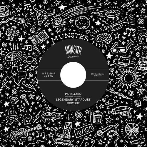 |  7" Single | Legendary Stardust Cowboy - Paralyzed/Down the Wrecking Yard (Single) | Records on Vinyl