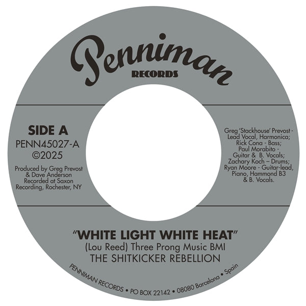 |  7" Single | Shitkicker Rebellion - White Light White Heat - 99th Floor (Single) | Records on Vinyl