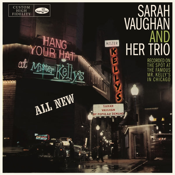 |  Vinyl LP | Sarah Vaughan Trio - At Mister Kelly's (LP) | Records on Vinyl