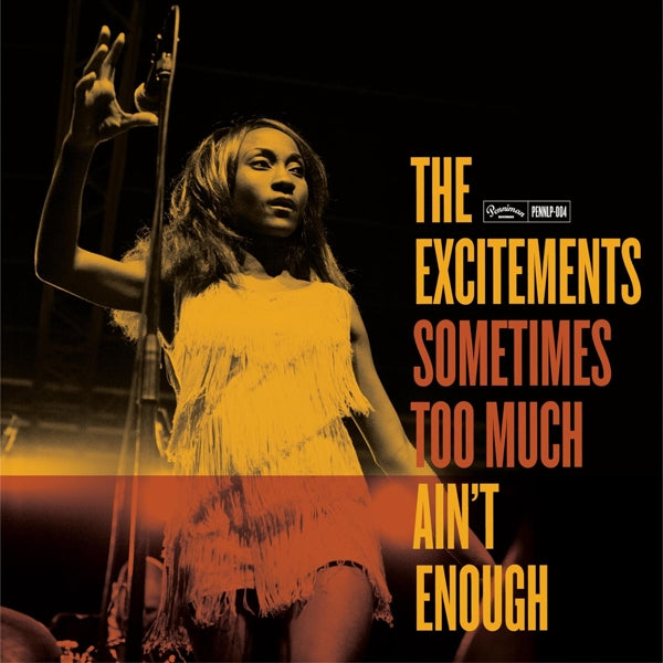 |  Vinyl LP | Excitements - Sometimes Too Much Ain't Enough (LP) | Records on Vinyl