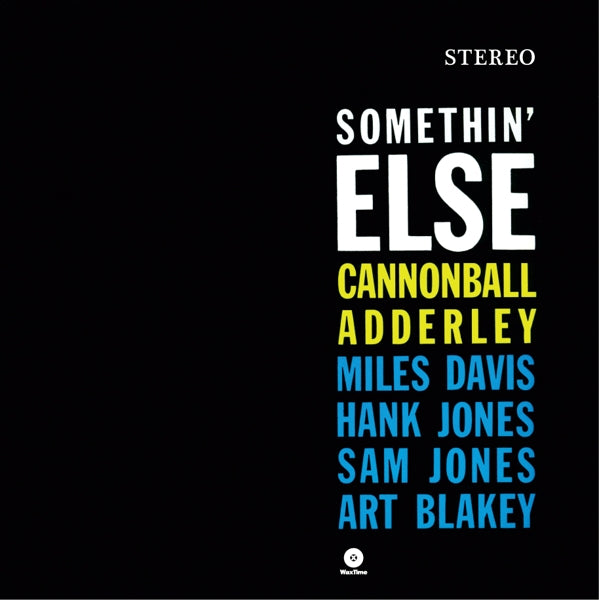 |  Vinyl LP | Cannonball Adderley - Somethin' Else (LP) | Records on Vinyl