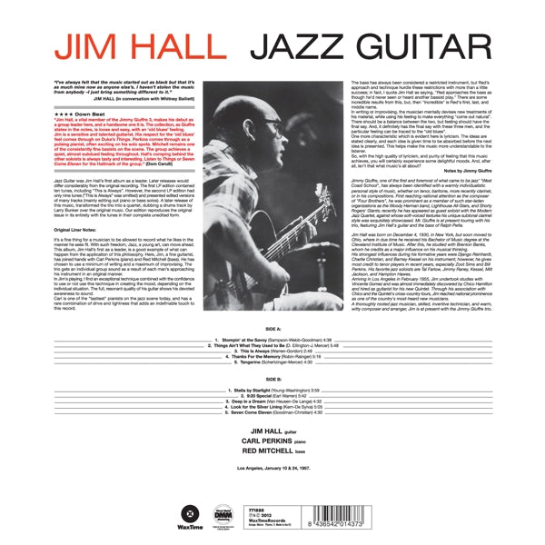 |  Vinyl LP | Jim Hall - Jazz Guitar (LP) | Records on Vinyl