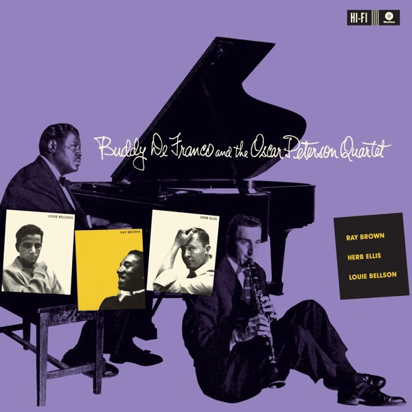 |  Vinyl LP | Buddy & Oscar Peterson Defranco - Buddy De Franco and the Oscar Peterson Quartet (LP) | Records on Vinyl