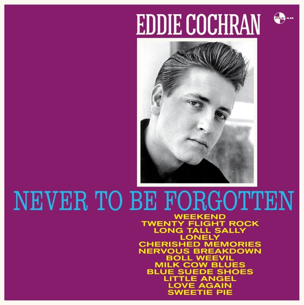 |  Vinyl LP | Eddie Cochran - Never To Be Forgotten (LP) | Records on Vinyl