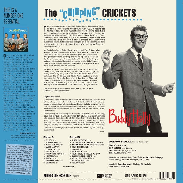 Buddy Holly - The "Chirping" Crickets (LP)