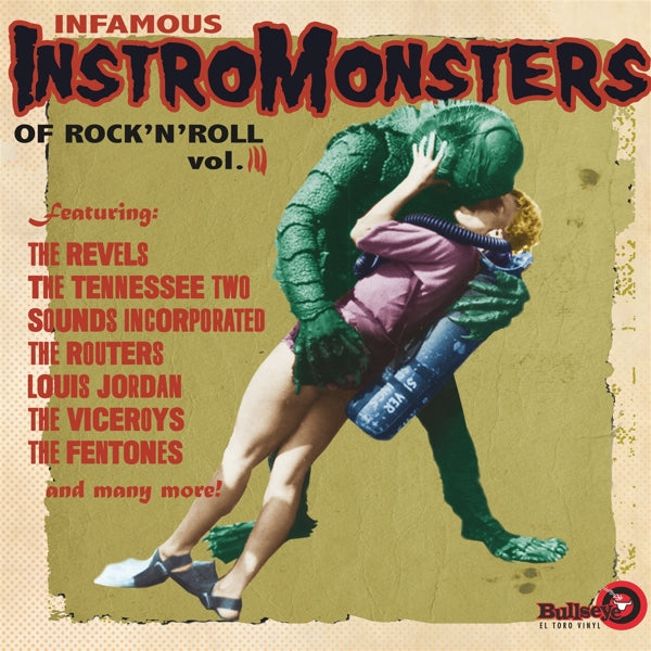 |  Vinyl LP | Various - Infamous (4) Instromonsters of Rock'n Roll (LP) | Records on Vinyl