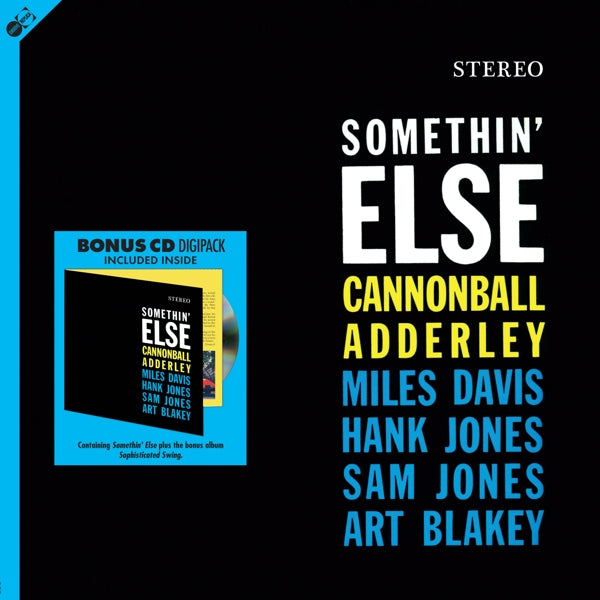 |  Vinyl LP | Cannonball Adderley - Somethin' Else (2 LPs) | Records on Vinyl