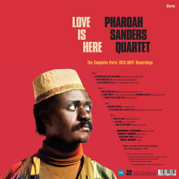 |  Vinyl LP | Pharoah Sanders - Love is Here - the Complete Paris 1975 Ortf Recordings (2 LPs) | Records on Vinyl