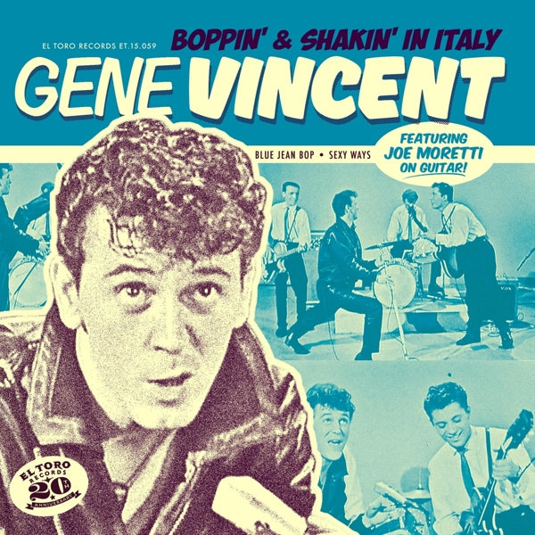 |  7" Single | Gene Vincent - Boppin' & Shakin' In Italy (Single) | Records on Vinyl