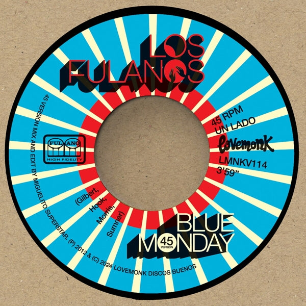 |  7" Single | Los Fulanos - Blue Monday / Why Don't We Do Some Boogaloo? (Single) | Records on Vinyl