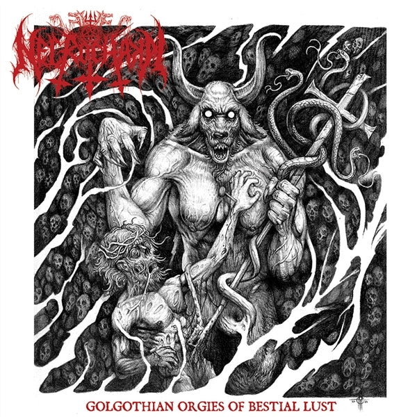 |  Vinyl LP | Necrochakal - Golgothian Orgies of Bestial Lust (LP) | Records on Vinyl
