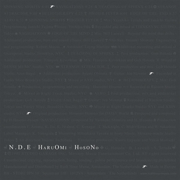 |  Vinyl LP | Haruomi Hosono - N.D.E. (2 LPs) | Records on Vinyl
