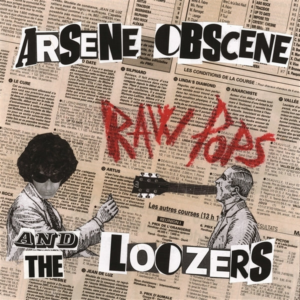 |  Vinyl LP | Arsene Obscene & the Loozers - Raw Pops (LP) | Records on Vinyl