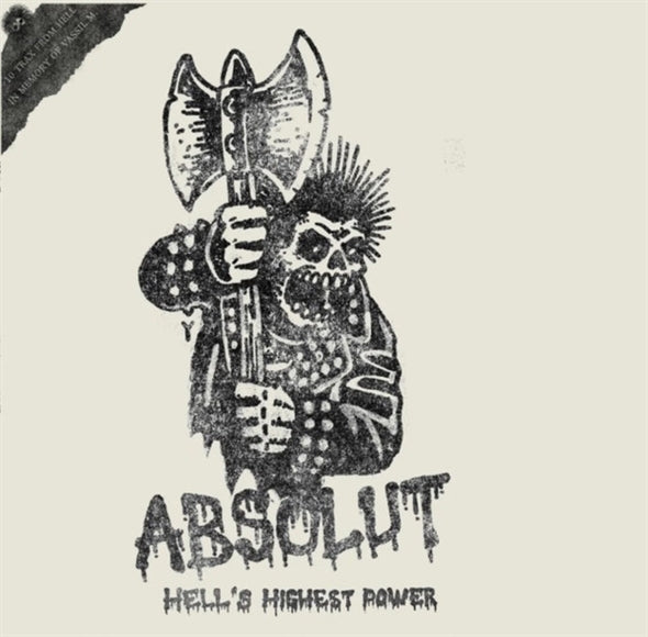 |  Vinyl LP | Absolut - Hell's Highest Power (LP) | Records on Vinyl