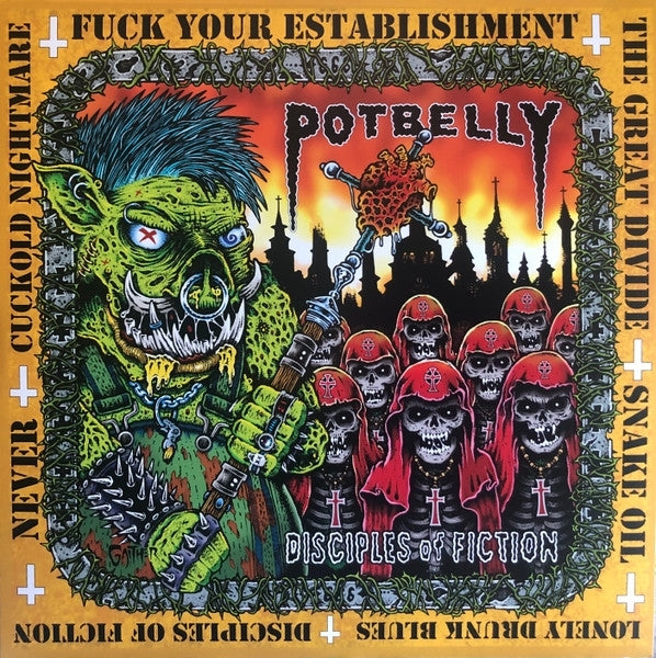 |  Vinyl LP | Potbelly - Disciples of Fiction / Concierto En Vivo Desde (LP) | Records on Vinyl
