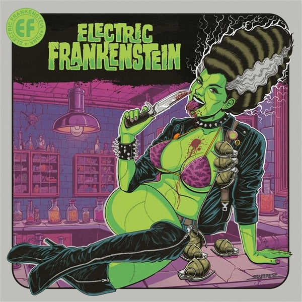|  7" Single | Electric Frankenstein - Spittin' Blood (Single) | Records on Vinyl